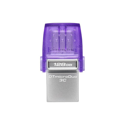 Kingston Pendrive 128Gb Micro Duo Otg Type-C Dtduo3C/128Gb Usb 3.1 Chiavetta Pc