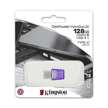 Kingston Pendrive 128Gb Micro Duo Otg Type-C Dtduo3C/128Gb Usb 3.1 Chiavetta Pc