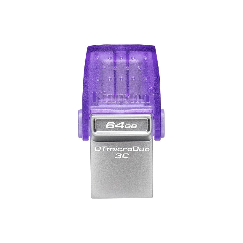 Kingston Pendrive 64Gb Micro Duo Otg Type-C Dtduo3C/64Gb Usb 3.1 Chiavetta Pc