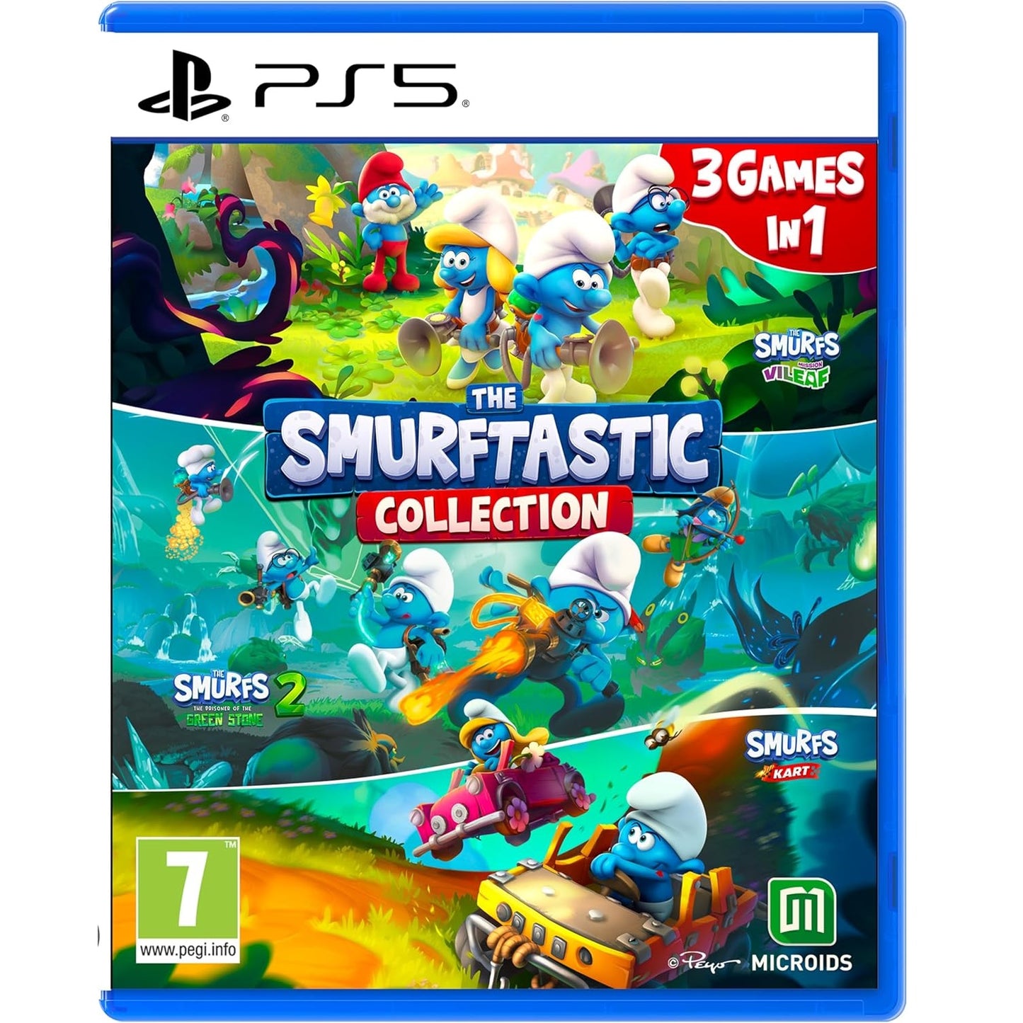 I Puffi Collection 3 in 1 Ps5 Gioco Eu Ita Playstation 5 Nuovo Sigillato