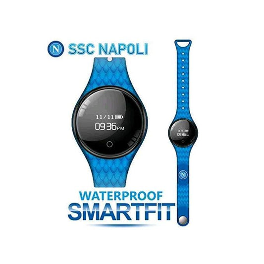 Techmade Smartband Freetime Nap-Pbl Ufficiale Ssc Napoli Orologio Bluetooth