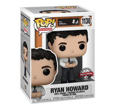 Funko Pop ! Tv The Office  - Ryan Howard (1130) Vinyl Figure Special Edition 9Cm