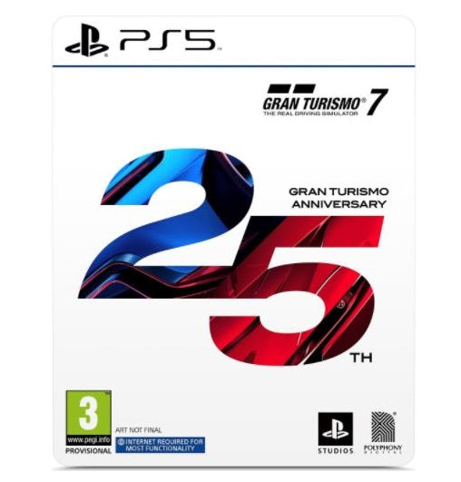 Gran Turismo 7 25Th Anniversary Edition Italiano Ps5 Limited Steelbook Playstation 5