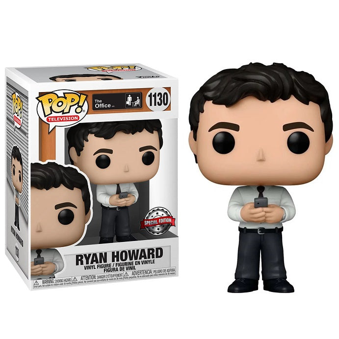 Funko Pop ! Tv The Office  - Ryan Howard (1130) Vinyl Figure Special Edition 9Cm
