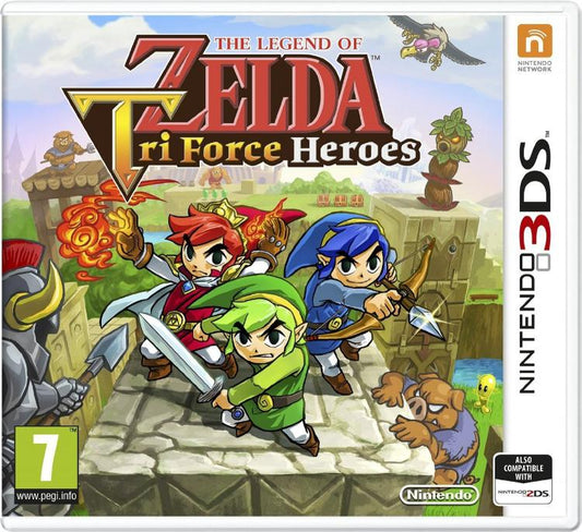 The Legend Of Zelda: Tri Force Heroes Nintendo 3Ds 2Ds Videogioco Italiano Nuovo