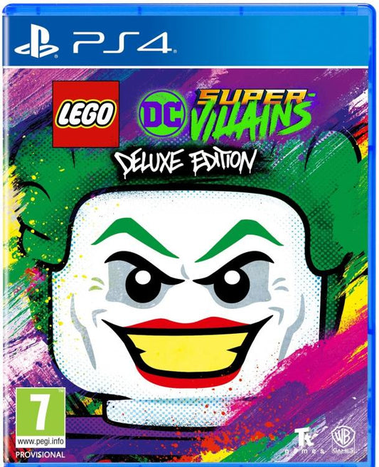 Lego Dc Super Villains Deluxe Edition Ps4 Gioco Italiano Nuovo Play Station 4