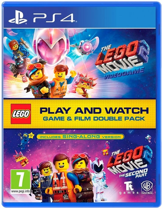 Lego Movie 2 The Videogame & Film Double Pack Ps4 Gioco Playstation 4 Italiano