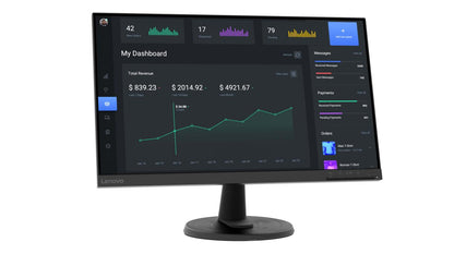 Lenovo Monitor 24" Led Full Hd C24-40 Vga/Hdmi Desktop FreeSync Pc Office 60,5cm