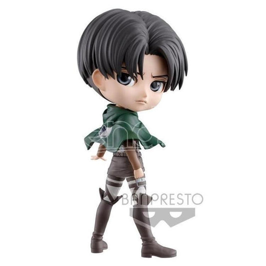 BANPRESTO Q POSKET (ATTACK ON TITAN) - LEVI VER.B STATUETTA PVC FIGURE 14CM