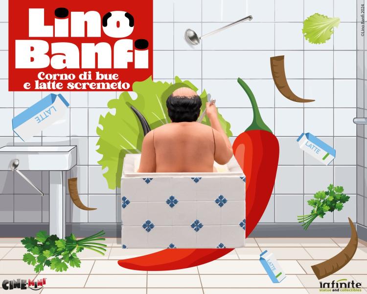 Infinite - Lino Banfi Corno Di Bue E Latte Scremeto Cine-Mini Statue Figure Pvc