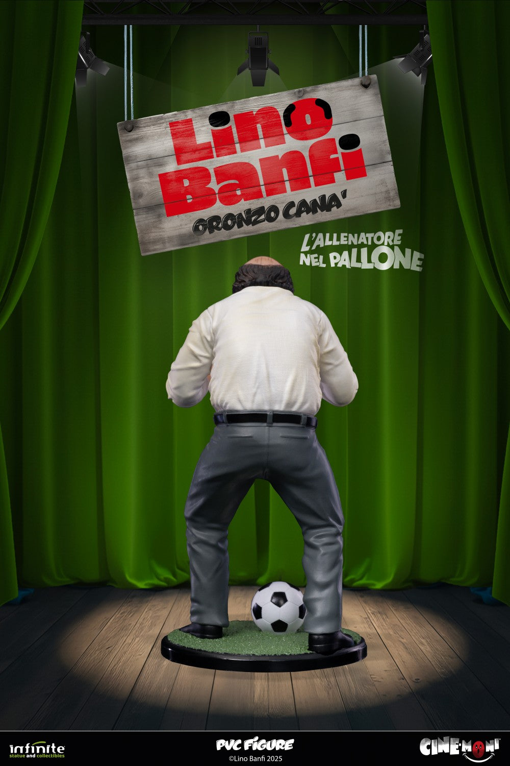Infinite - Lino banfi Oronzo Cana Cine-Moni Pvc Mini Figure 1:10 da 15Cm (Preorder) Statuetta