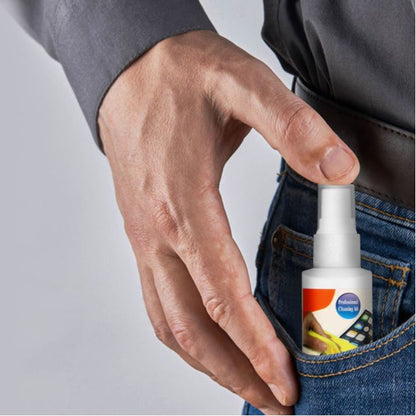 Kit Pulizia Monitor Lcd Tv Led Schermo Pc Notebook Display Smartphone Spray Linq