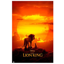 Maxi Poster Disney (Il Re Leone) Locandina Incorniciabile Film The Lion King Animation da Cameretta Bambini Nerd 91x61 cm