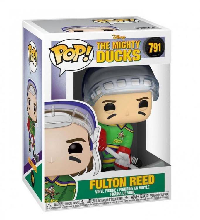 Funko Pop Mighty Ducks 791 - Fulton Reed Hockey Sul Ghiaccio Vinyl Action Figure