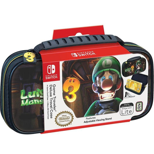 BIGBEN CUSTODIA LUIGI'S MANSION 3 PER SWITCH LITE UFFICIALE NINTENDO SUPER MARIO