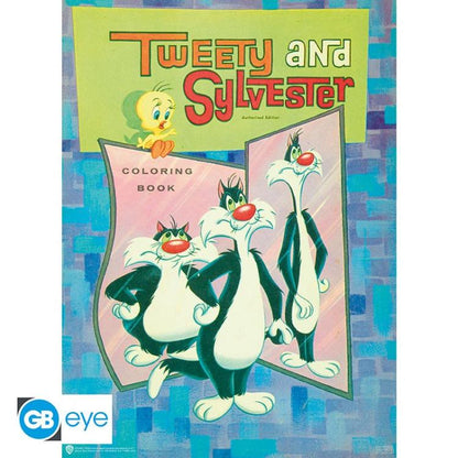 ABYSTYLE (LOONEY TUNES) SET 2 CHIBI POSTER: "TWEETY & SYLEVESTER" (52X38) GB EYE