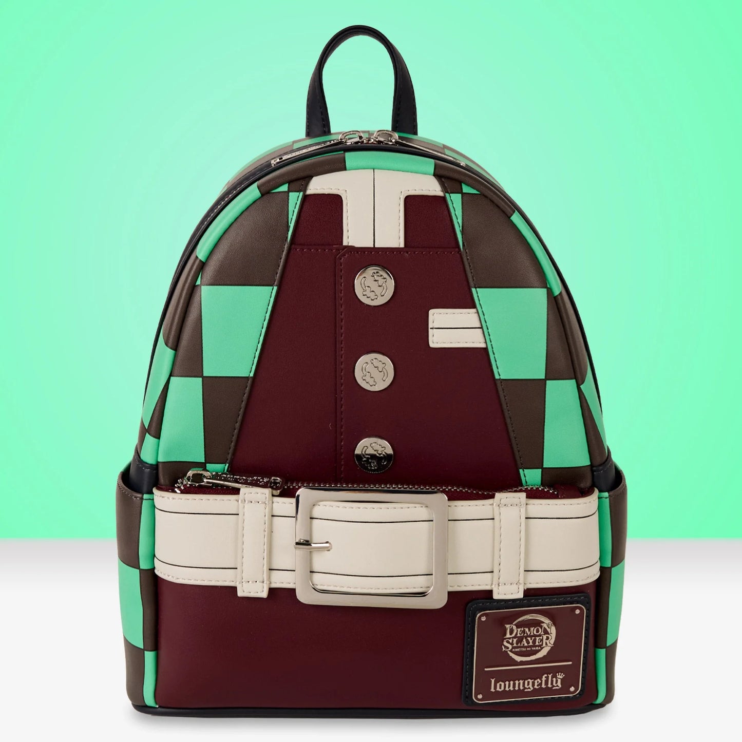 Funko Loungefly - Demon Slayer - Zainetto Tanjiro Kamado Mini Backpack Kimetsu No Yaiba