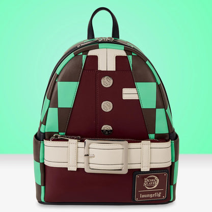 Funko Loungefly - Demon Slayer - Zainetto Tanjiro Kamado Mini Backpack Kimetsu No Yaiba