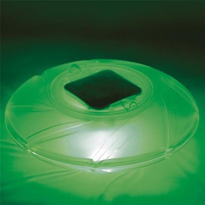 BESTWAY -LUCE LED FARO PISCINA SOLARE GALLEGGIANTE CROMOTERAPIA LAMPADA GIARDINO