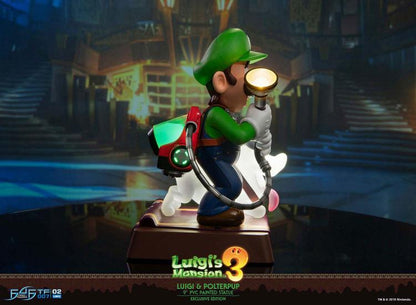 First 4 Figures Luigi' S Mansion 3 Deluxe Collector 23Cm Statua Da Collezione 9"