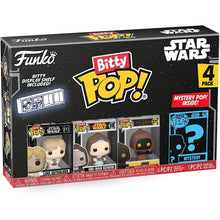 Funko Bitty Pop ! Star Wars - Luke Skywalker/Obi-Wan Kenobi/Jawa +Mistery Figure