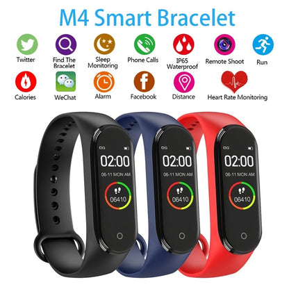 Smartwatch Orologio M4 Smart Band Tracker Cardiofrequenzimetro Per Fitness Sport