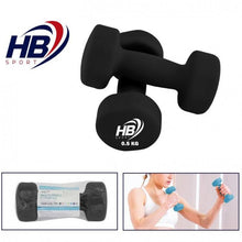 Manubrio Neoprene Bilanciere Manubri Pesi Aerobica Palestra Bodybuilding | 0,5Kg