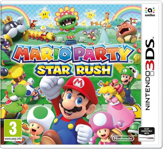 Mario Party Star Rush Nintendo 3Ds 2Ds Videogioco Nuovo Italiano Gioco Eu