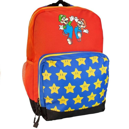 Zainetto Super Mario E Luigi. Misura Piccola E Facile Da Indossare. 28 Cm.