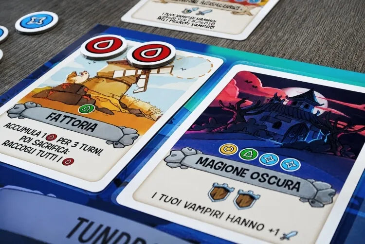 Masterland Card Board Game (1a Edizione) ITA Gioco Da Tavola 2-4 Giocatori Da Collezione