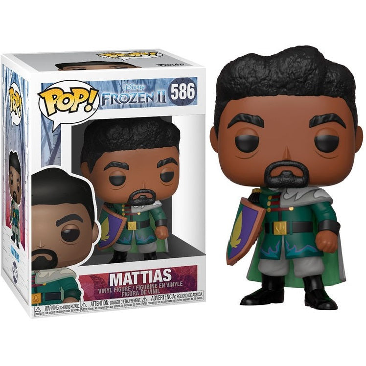 Funko Pop Disney Frozen Ii 586 Mattias Vinyl Action Figure Disney+ Prime Statua