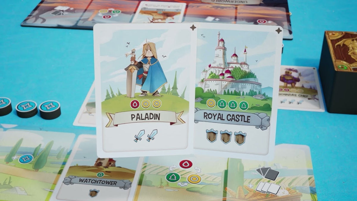 Masterland Card Board Game (1a Edizione) ITA Gioco Da Tavola 2-4 Giocatori Da Collezione