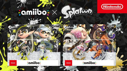 AMIIBO SPLATOON 3 ALGA E NORI (PEARL & MARINA) NINTENDO SWITCH SET TORRE ORDINE
