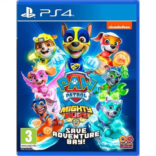 Paw Patrol Mighty Pups: Save Adventure Bay Ps4 Gioco Italiano Eu Playstation 4
