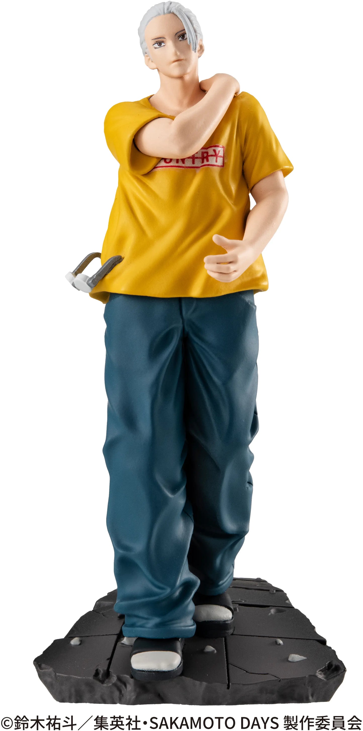 MegaHouse Petitrama: Sakamoto Days Cut Out Scenes (Box 4 Figure) Figure 10cm PVC
