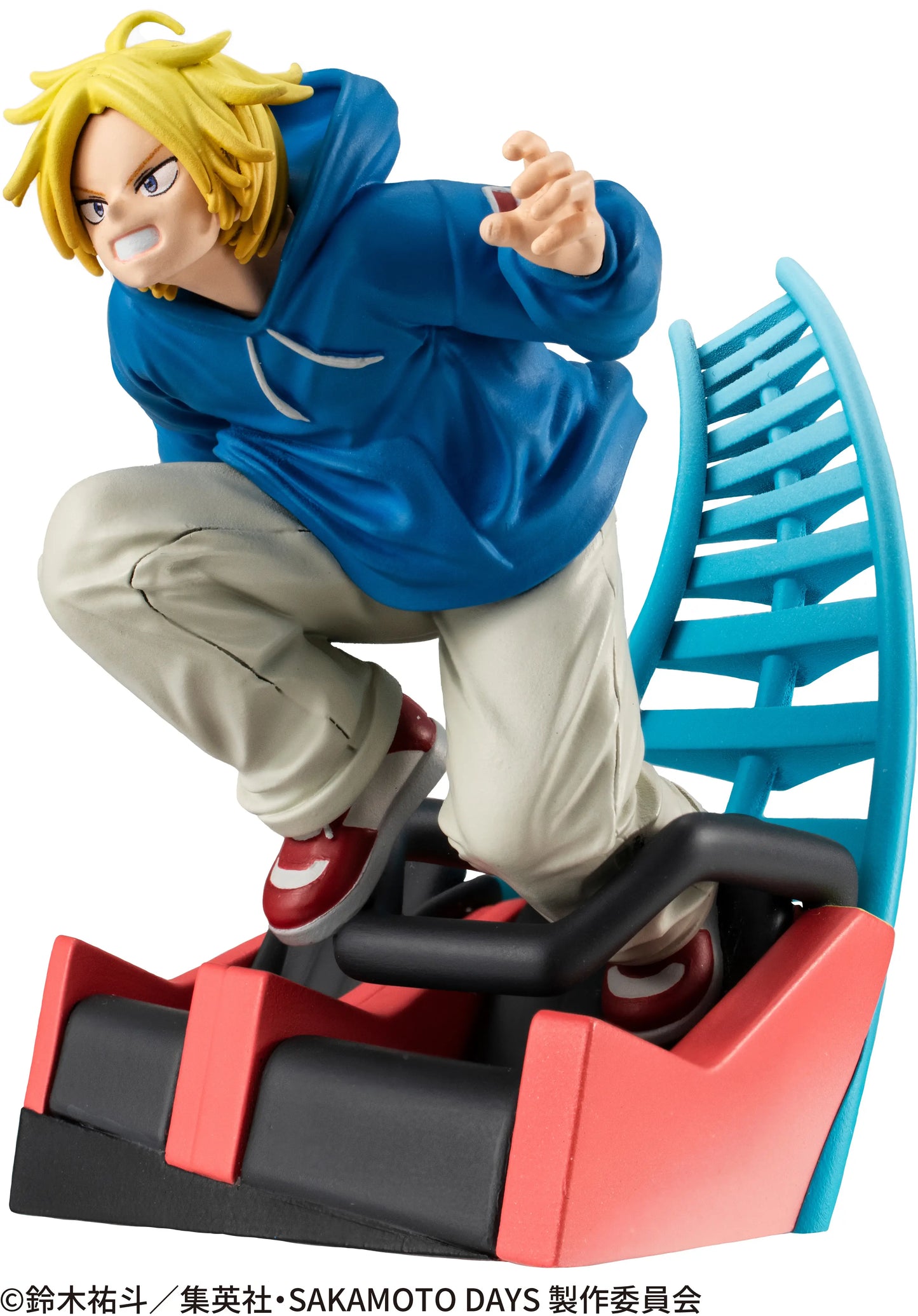 MegaHouse Petitrama: Sakamoto Days Cut Out Scenes (Box 4 Figure) Figure 10cm PVC