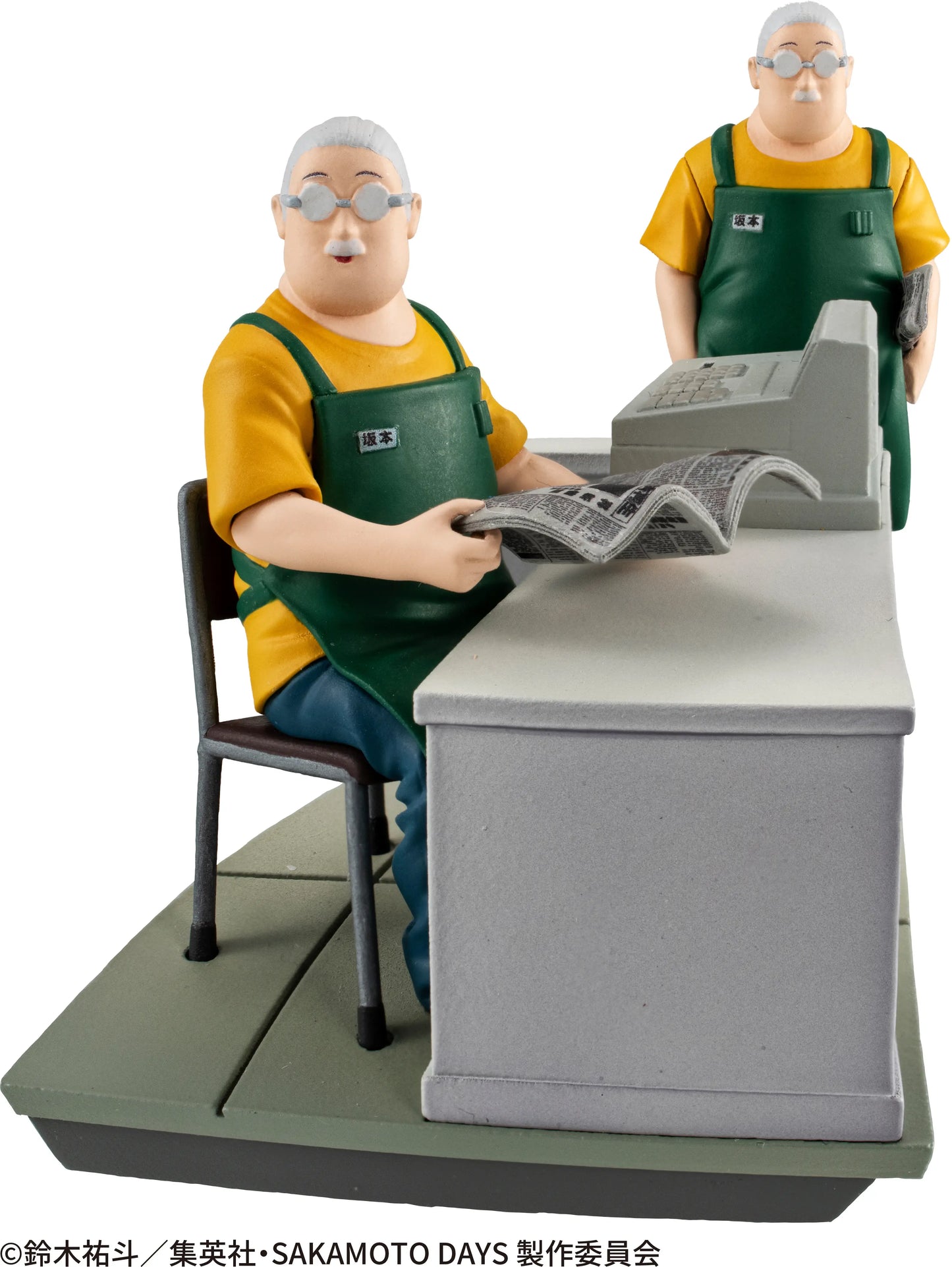 MegaHouse Petitrama: Sakamoto Days Cut Out Scenes (Box 4 Figure) Figure 10cm PVC
