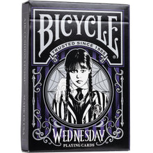 Bicycle - Wednesday (Mercoledì Addams) Playing Cards - Mazzo di Carte da Collezione, Poker, Magia e Cardistry basato sul famoso film Serie TV