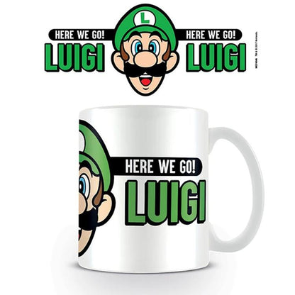 Pyramid Tazza Super Mario Bros (Here We Go Luigi) Mug Tazza In Ceramica Scatola