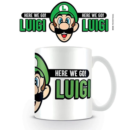 Pyramid Tazza Super Mario Bros (Here We Go Luigi) Mug Tazza In Ceramica Scatola