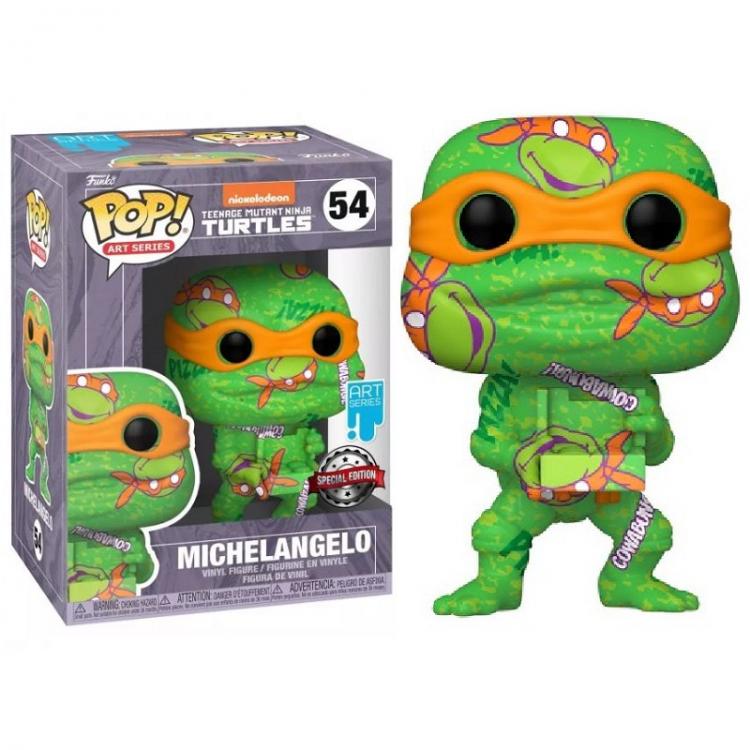 Funko Pop ! Art Series Teenage Mutant Ninja Turtles - Michelangelo (54) Special