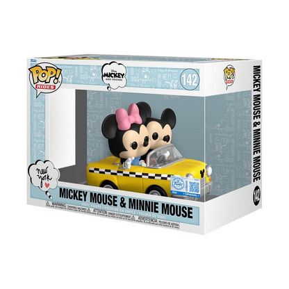 Funko Pop ! Rides: Mickey And Friends - (142) Mickey Mouse & Minnie Muose Vinyl Figure 15cm