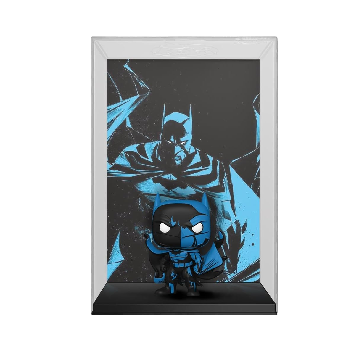 Funko Pop ! Comic Covers: Dc Comics - (27) Batman (Black & Blue) Figure 20cm