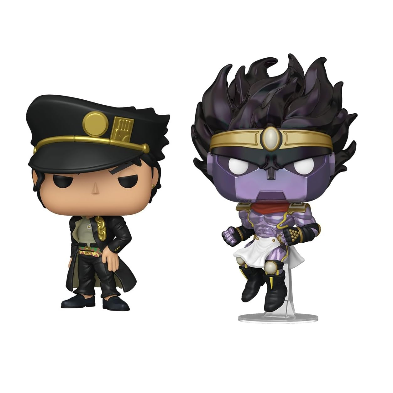 Funko Pop ! Animation - Jojo'S Bizarre Adventure - Jotaro Kujo & Star Platinum 2 Pack Figure 9cm