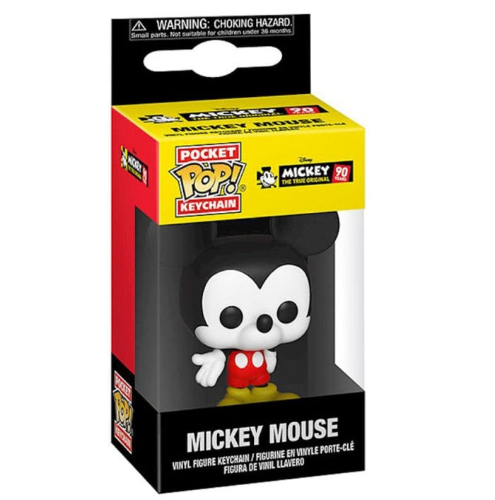 Funko Pop ! Key 90 Anniversary Mickey Mouse - Vinyl Figure Topolino Portachiavi