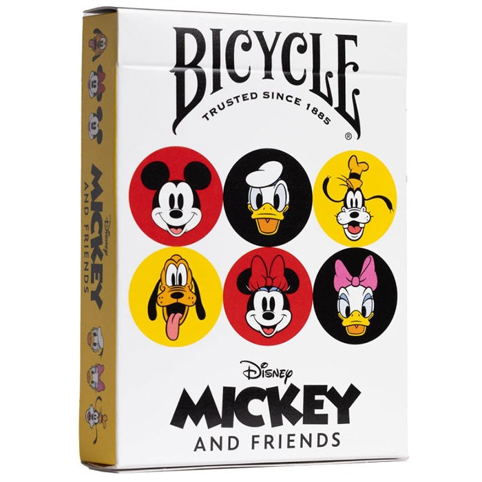Bicycle - Disney (Mickey and Friends) Playing Cards - Mazzo di Carte da Collezione, Poker, Magia e Cardistry basato sui famoso film di Animzione Disney (Topolino)