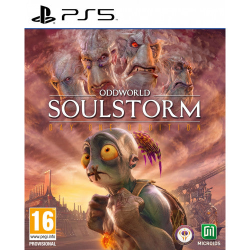 Oddworld: Soulstorm Day One Special Steelbook Oddition Ps5 Gioco Italiano