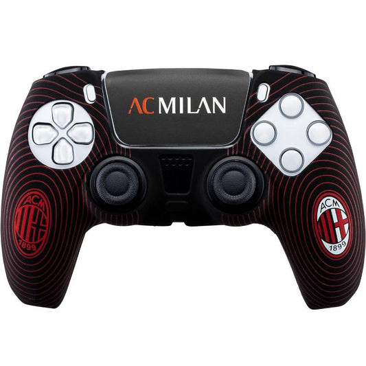 COVER CONTROLLER PS5 DUALSENSE PLAYSTATION 5 SKIN MILAN GUSCIO SILICONE +STICKER