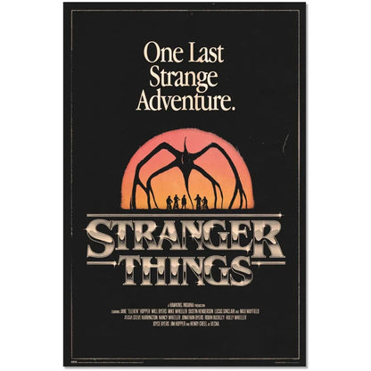 Maxi Poster Locandina Stranger Things (Mind Flayer) Horror Incorniciabile 91x61cm