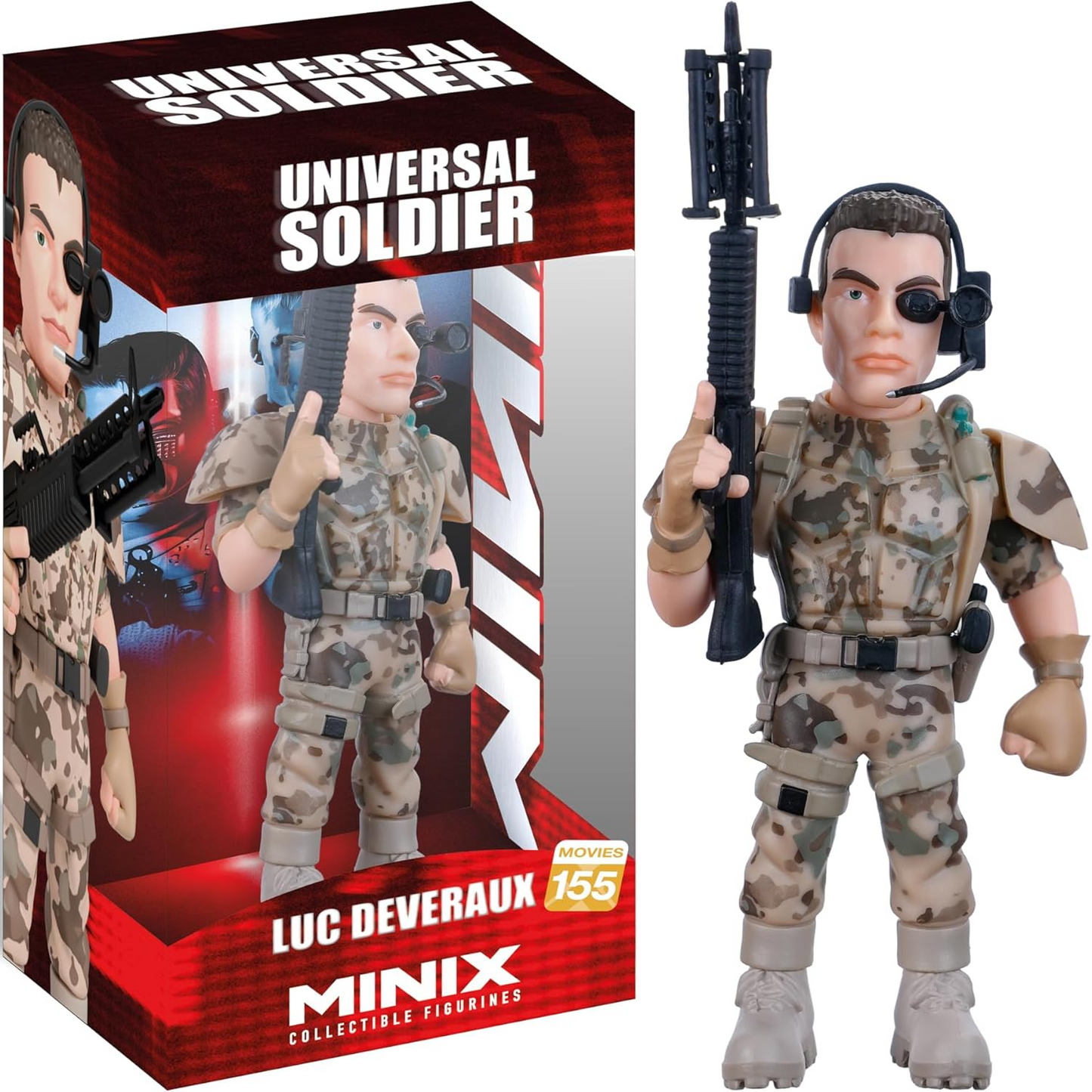 Minix: Universal Soldier - Luc Deveraux (Movies 155) Figure PVC 12cm